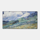 Vincent Van Gogh Art Monogrammed Landscape Bureaumat (Voorkant)