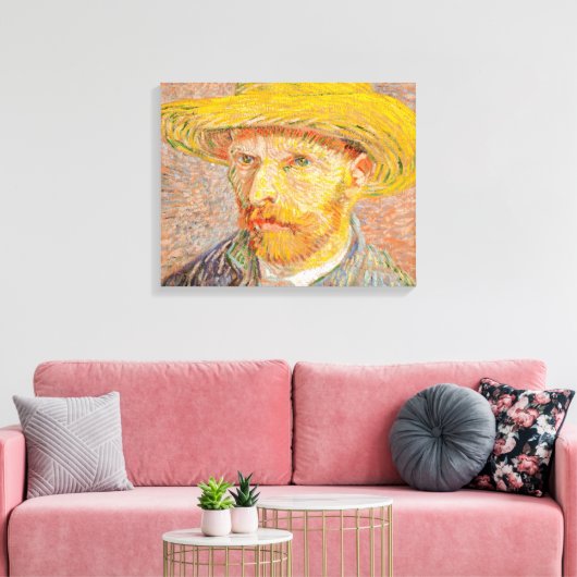 Vincent Van Gogh Auto-portrait peinture impression (Insitu(Salon))