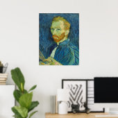 Vincent van Gogh : Autoportrait, 1889 Poster (Bureau à domicile)