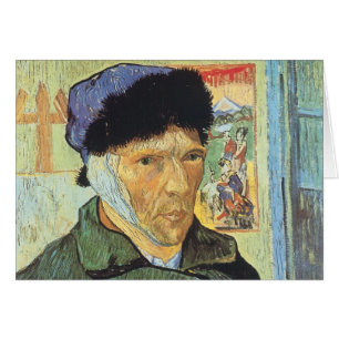 Vincent van Gogh - Autoportrait avec oreille dérob