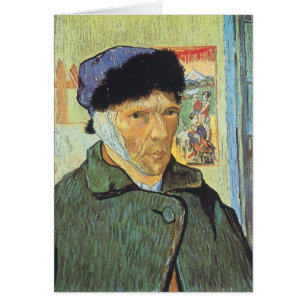Vincent van Gogh - Autoportrait avec oreille dérob