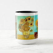 Vincent Van Gogh - Autoportrait & Sunflower Mug (Centre)