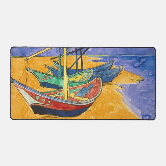 Vincent van Gogh - Bateaux de pêche sur la plage (Recto)