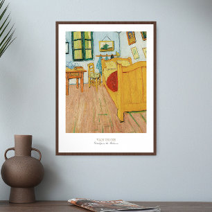 Vincent Van Gogh Bedroom Arles 1888 Art Exhibition Poster