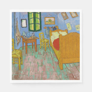 Vincent Van Gogh. Bedroom. Impressionisme vintage Servet
