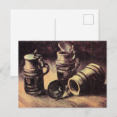 Vincent van Gogh, Bierpullen, Briefkaart (Voorkant / Achterkant)
