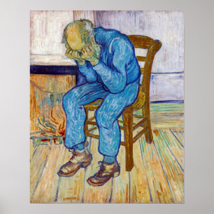 Vincent van Gogh - Bij de poort van de eeuwigheid Poster
