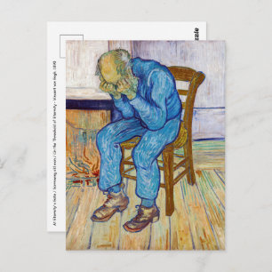 Vincent van Gogh - bij de poort van Eternity Briefkaart