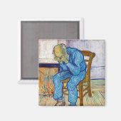 Vincent van Gogh - bij de poort van Eternity Magneet (Voorkant / Achterkant)
