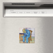 Vincent van Gogh - bij de poort van Eternity Magneet (Insitu (Vaatwasser))