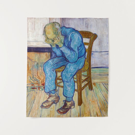 Vincent van Gogh - bij de poort van Eternity Wandkleed (Voorkant)