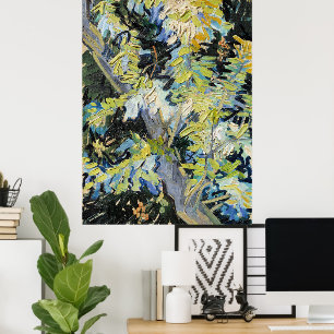 Vincent van Gogh, Bloeiende Acaciatakken, Poster