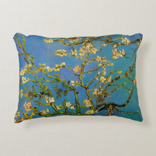 Vincent van Gogh - Bloeiende amandelboom Decoratief Kussen