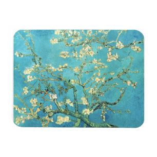 Vincent van Gogh Bloeiende amandelboom Magneet
