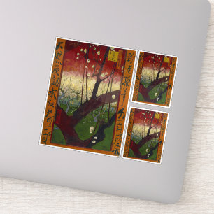 Vincent van Gogh - Bloeiende pruimenboom Sticker