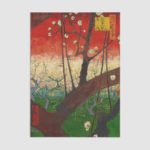 Vincent van Gogh - Bloeiende pruimenboom Tissuepapier