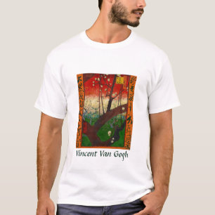 Vincent van Gogh - Bloeiende pruimenboomgaard T-shirt