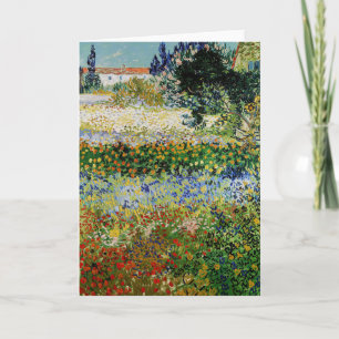 Vincent van Gogh - Bloeiende tuin Kaart