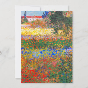 Vincent Van Gogh Bloeiende Tuin Kaart