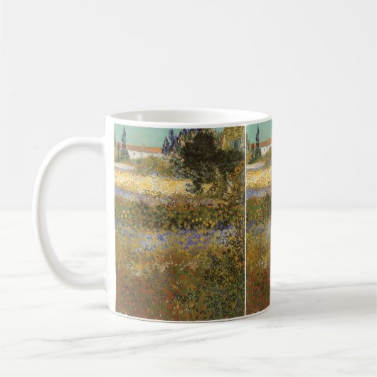 Vincent van Gogh - Bloeiende tuin Koffiemok (Links)