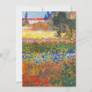 Vincent van Gogh Bloeituin Aankondiging