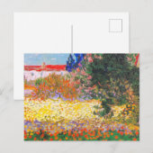 Vincent van Gogh Bloeituin Briefkaart (Voorkant / Achterkant)