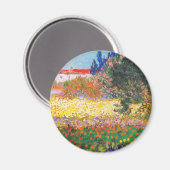 Vincent van Gogh Bloeituin Magneet (Voorkant / Achterkant)