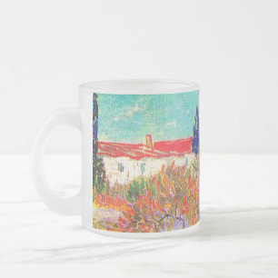 Vincent van Gogh Bloeituin Matglas Koffiemok