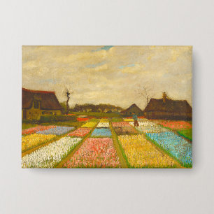 Vincent van Gogh Bloembedden in Nederland Button