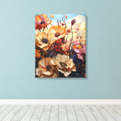 Vincent Van Gogh Bloementuin Schilderen Muurkunst Canvas Afdruk (Insitu (Houten vloer))