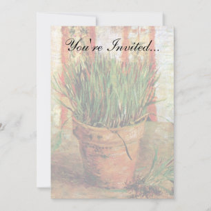 Vincent Van Gogh - Bloempot met bieslook Kaart