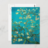 Vincent Van Gogh Blossoming Almond Tree Art Briefkaart (Voorkant / Achterkant)