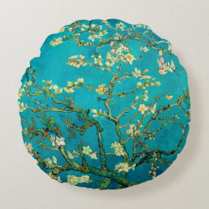 Vincent Van Gogh Blossoming Almond Tree Art Rond Kussen