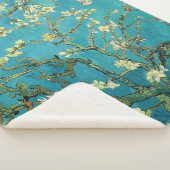 Vincent Van Gogh Blossoming Almond Tree Art Sherpa Deken (3/4)
