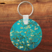 Vincent Van Gogh Blossoming Almond Tree Art Sleutelhanger (Voorkant)