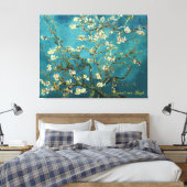 Vincent van Gogh, Blossoming Almond Tree Canvas Afdruk (Insitu (Slaapkamer))