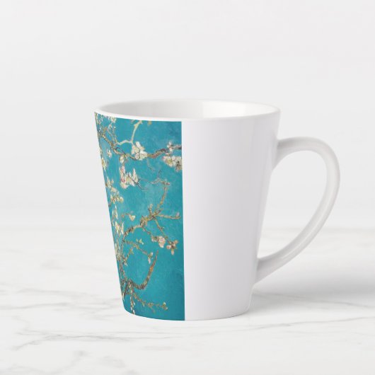 Vincent van Gogh Blossoming Almond Tree enhan Latte Mok (Rechts)