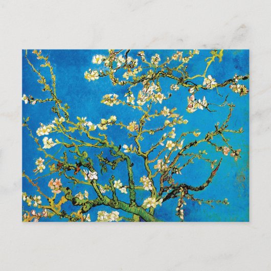 Vincent Van Gogh - Blossoming almond Tree Fine Art Briefkaart (Voorkant)