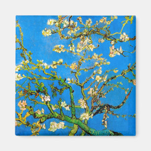 Vincent Van Gogh - Blossoming almond Tree Fine Art Magneet