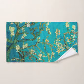 Vincent Van Gogh Blossoming Almond Tree Floral Art (Serviette à main)