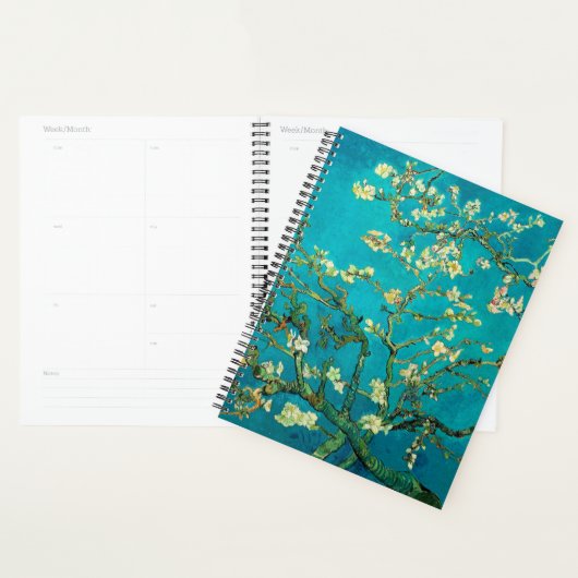 Vincent Van Gogh Blossoming Almond Tree Floral Art (Devant avec enveloppe)