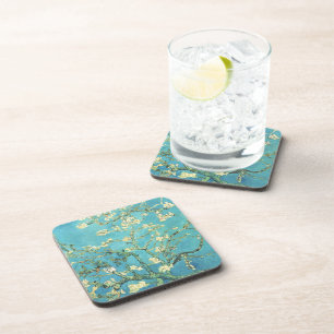 Vincent van Gogh Blossomong Almond Tree Bier Onderzetter