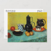 Vincent van Gogh Blue Enamel Coffee Pot Briefkaart (Voorkant / Achterkant)