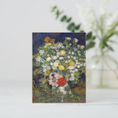 Vincent van Gogh - Boeket Bloemen in een Vaas Briefkaart (Staand voorkant)
