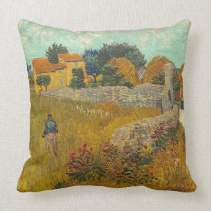 Vincent van Gogh Boerderij in de Provence, 1888 Kussen
