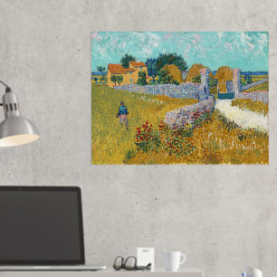 Vincent van Gogh, Boerderij in de Provence Folie Afdrukken