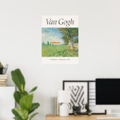 Vincent van Gogh Boerderij in een Wheatfield Art Poster (Thuiskantoor)