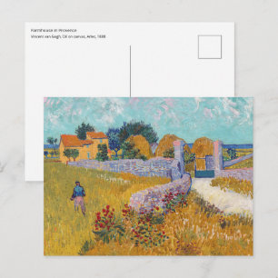 Vincent van Gogh - Boerderij in Provence Briefkaart