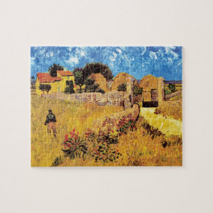 Vincent Van Gogh - Boerderij in Provence Kunstwerk Legpuzzel