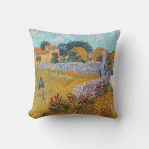 Vincent van Gogh - Boerderij in Provence Kussen